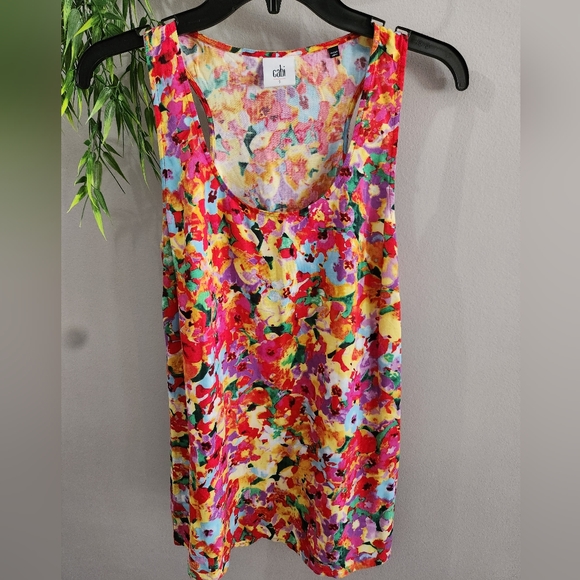 Cabi Tops - Cabi NWOT Colorful, Sleeveless, Floral, Tank Top
